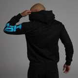 Fleece Zipped Hoodie - Blue