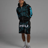 Fleece Shorts - Blue