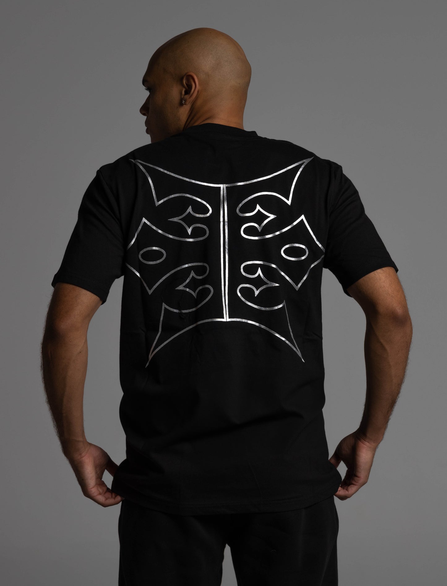 Tribal Logo Tee - Metallic