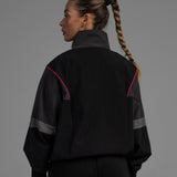 Anorak Jacket - Black & Pink