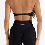 24/7 Core Sports Bra - Midnight Black