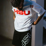 Mesh Jersey - White & Red