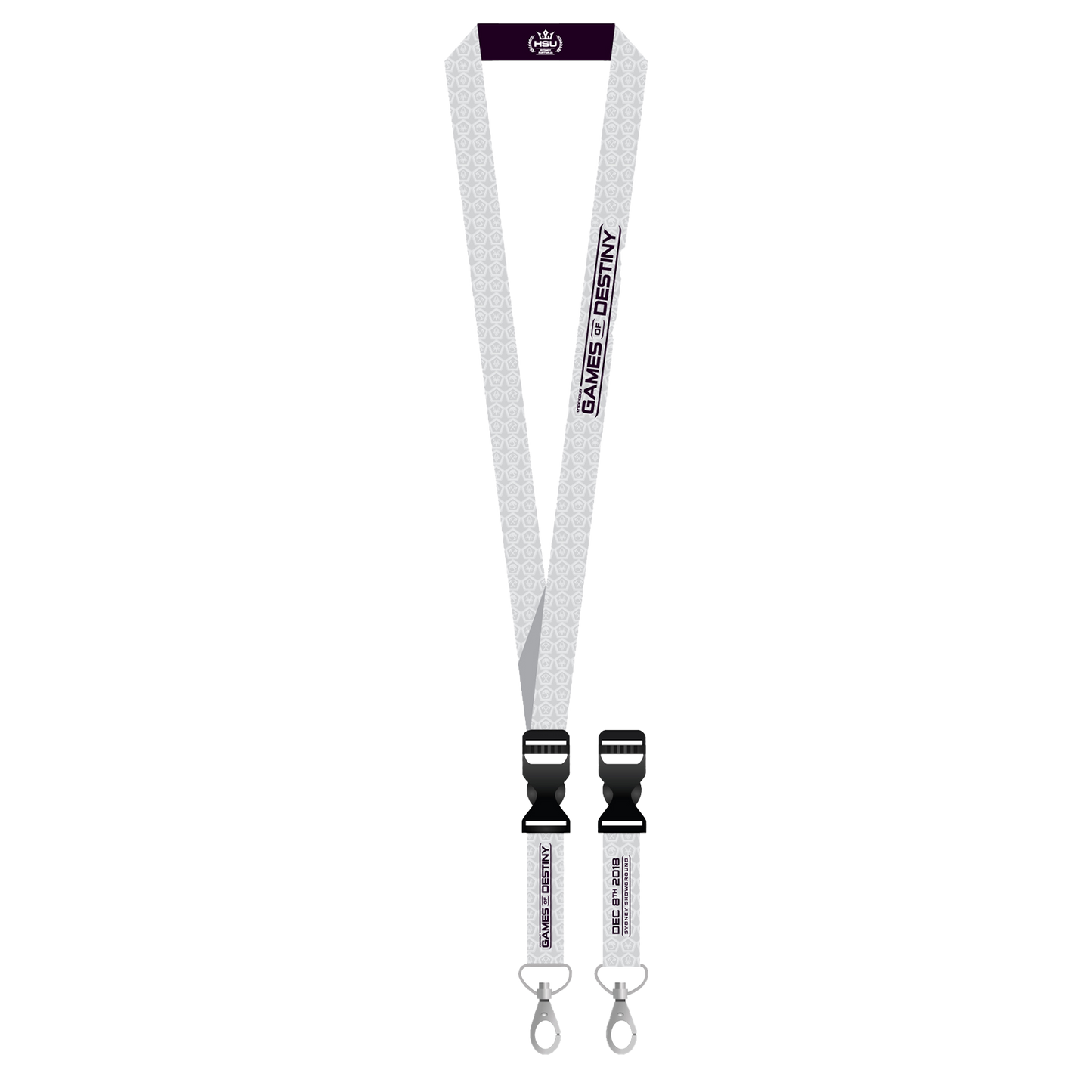 Knockout 2018 Lanyard x White
