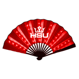 HSU Large Led Hand Fan - Red