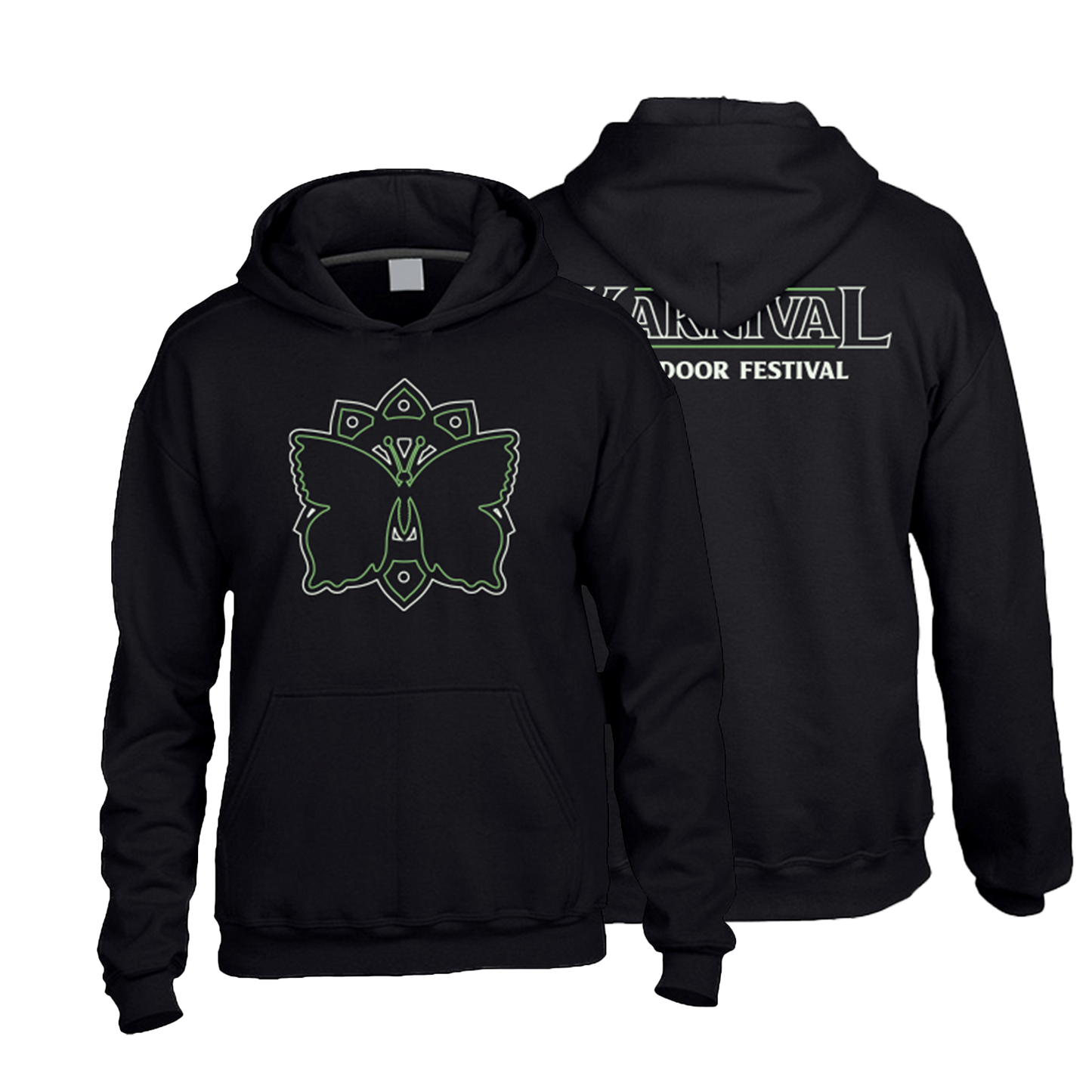 KARNiVAL 2023 Hoodie x Butterfly Black