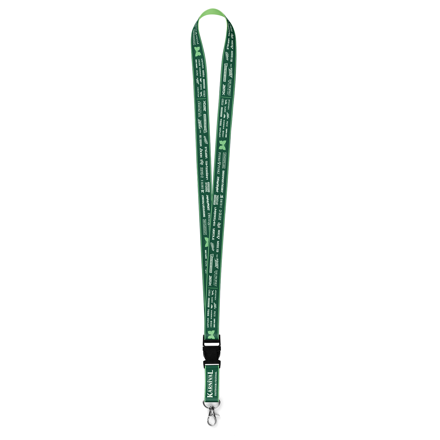 KARNiVAL Lanyard x Green