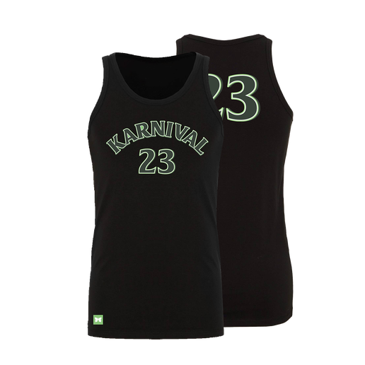 KARNiVAL 2023 Singlet Top x Black
