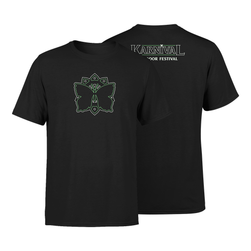 KARNiVAL 2023 T-Shirt Butterfly x Black