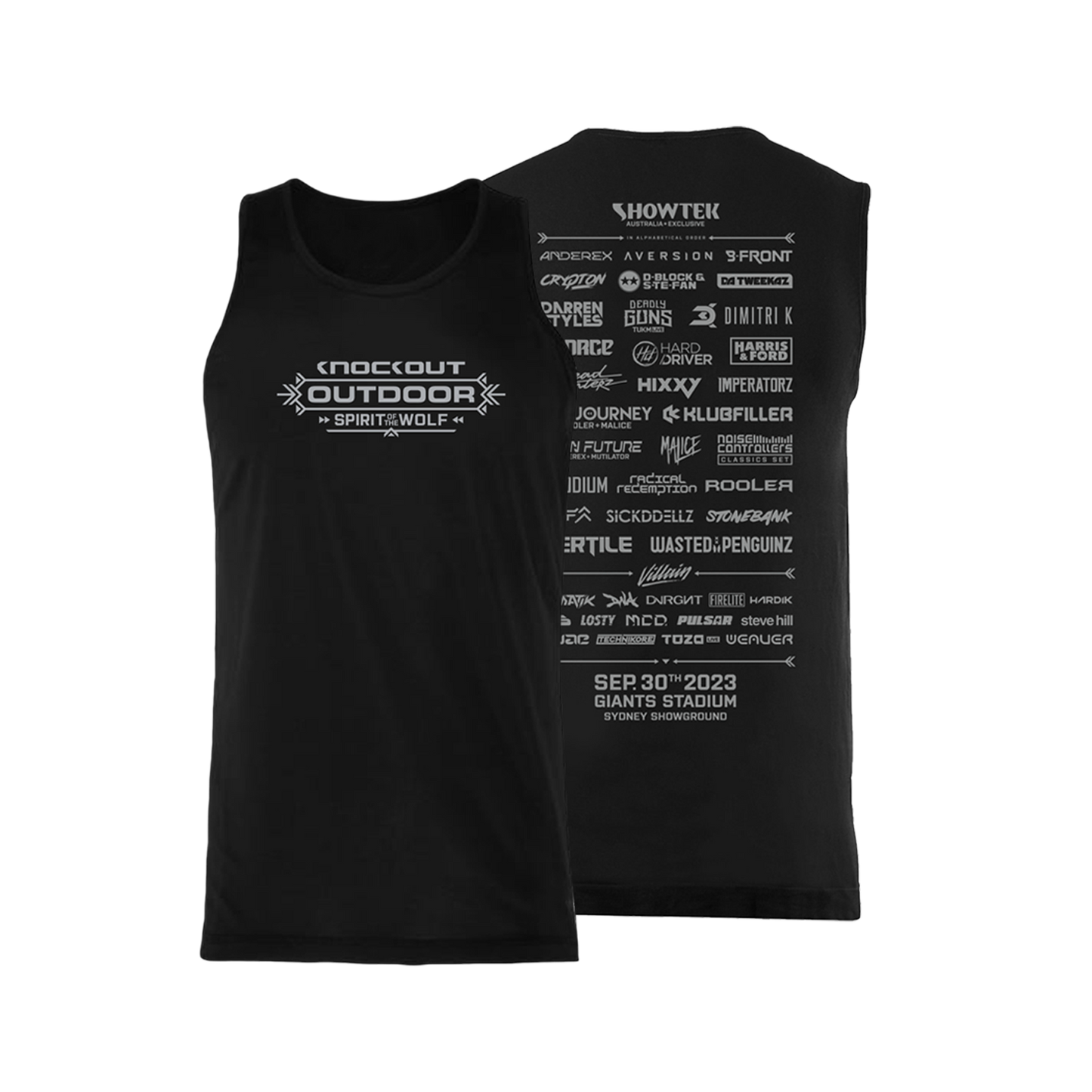 Knockout 2023 Muscle Singlet Lineup