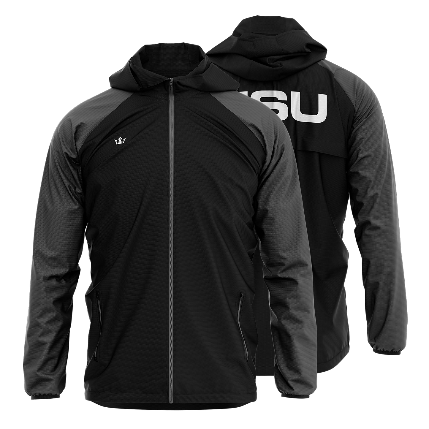 HSU Windbreaker x Black Spray Jacket