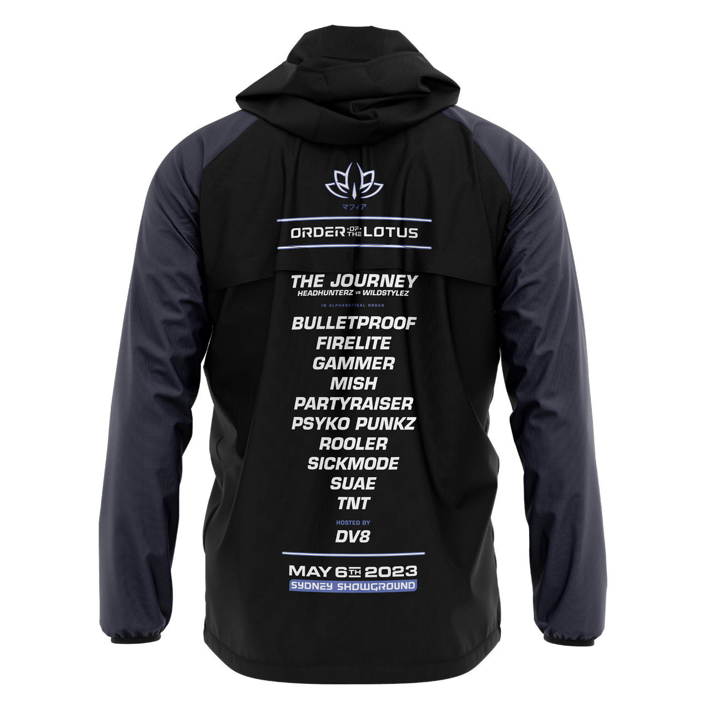 Midnight Mafia 2023 Windbreaker