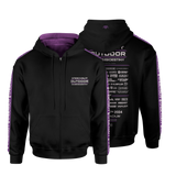 Knockout Outdoor 2024 Zipper Hoodie - Line Up
