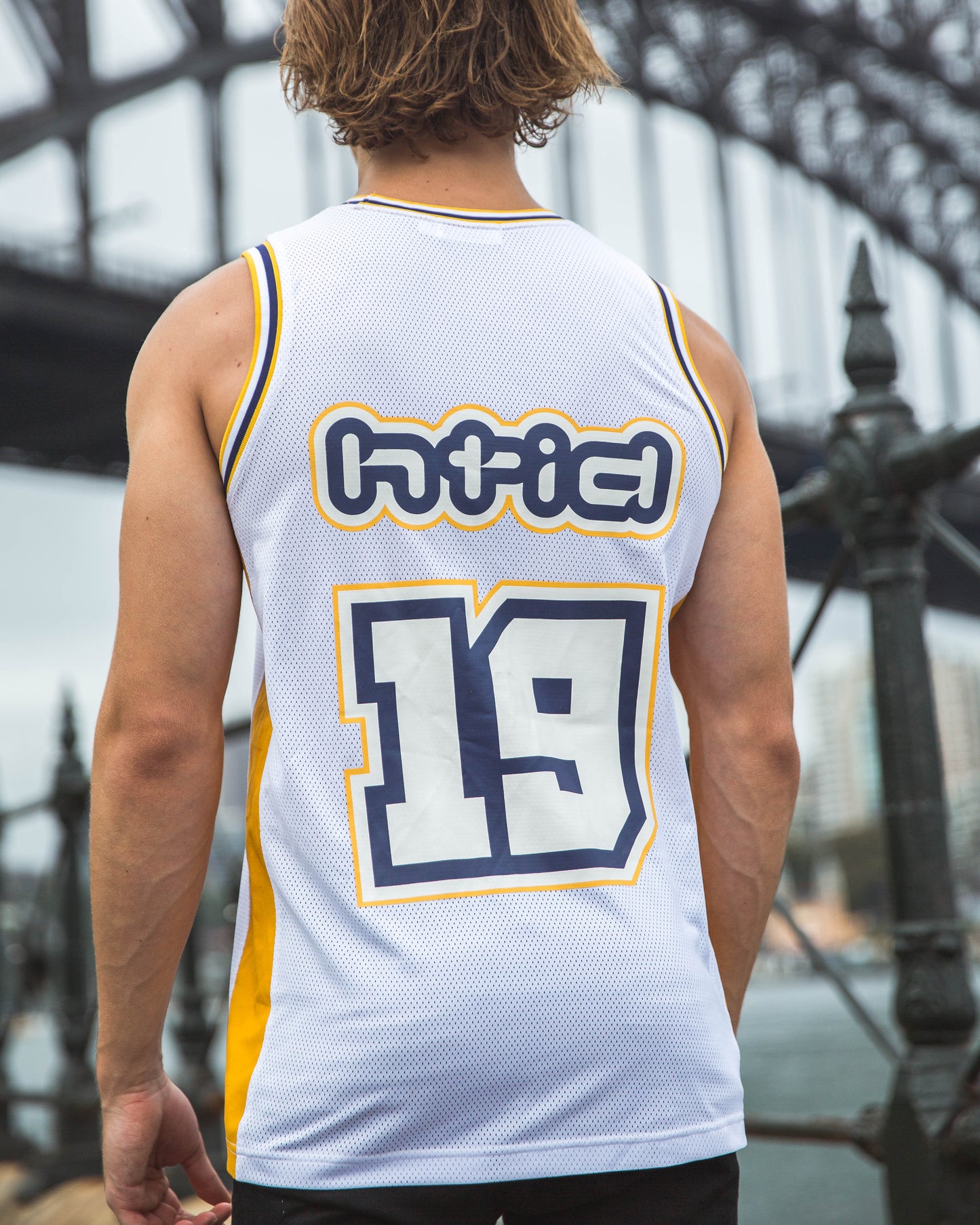 HTID 2019 Basketball Jersey x White