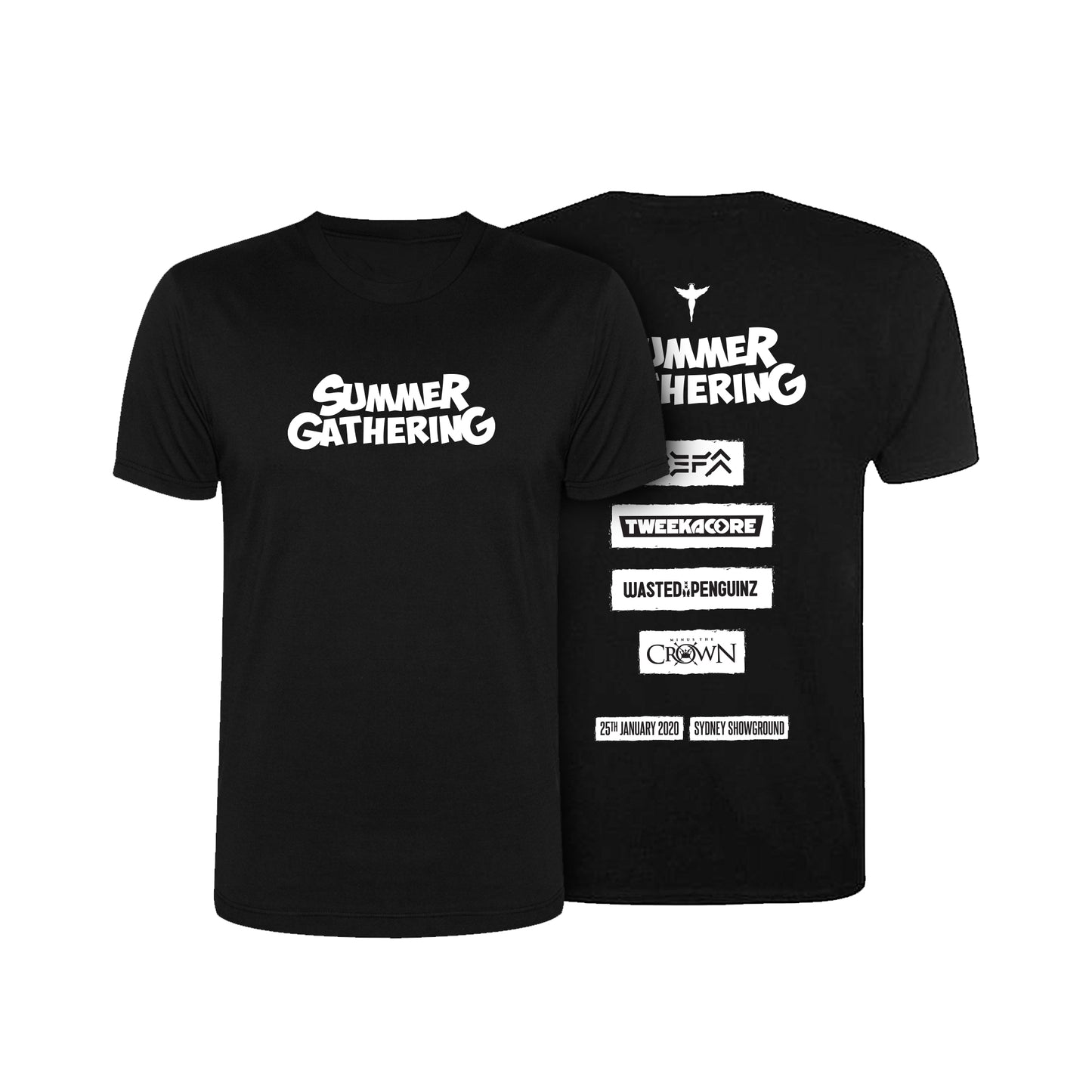 SUMMER GATHERING 2020 T-SHIRT - WHITE PRINT