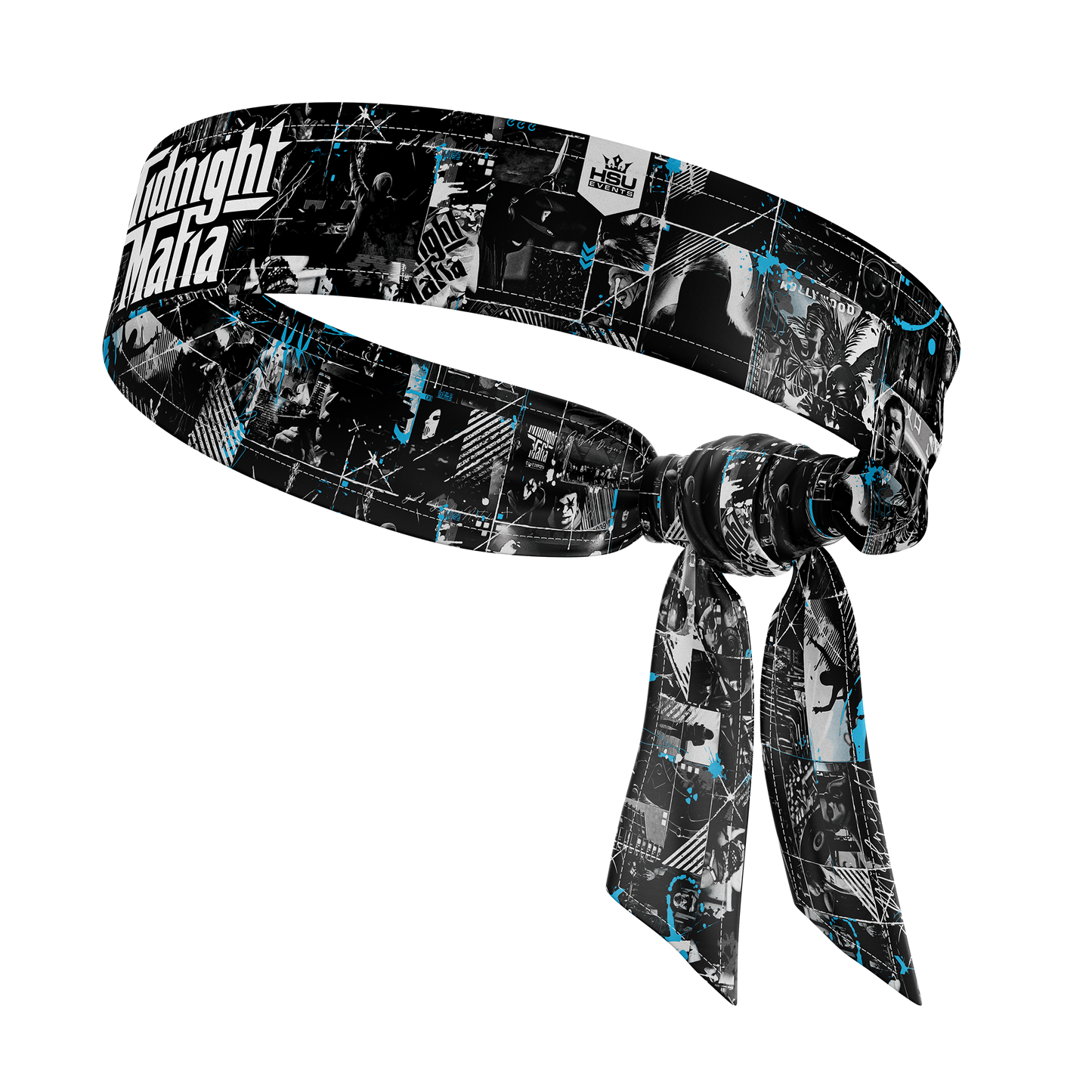 Midnight Mafia 2022 Headband x Blue