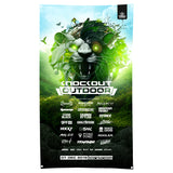 Knockout Outdoor 2019 Flag - Vertical