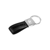 HSU Leather Keyring - Black