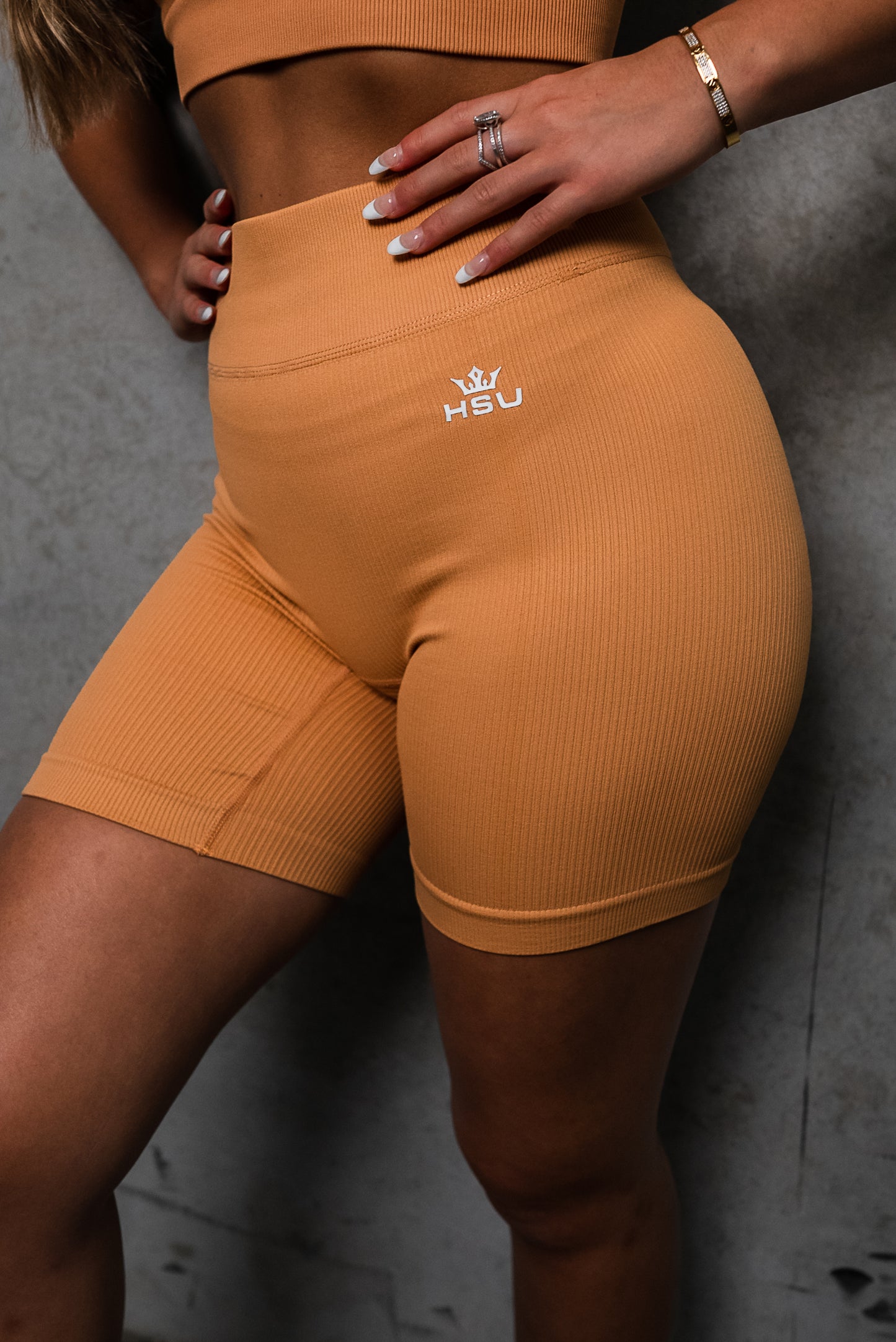RIBBED SHORTS x MELON