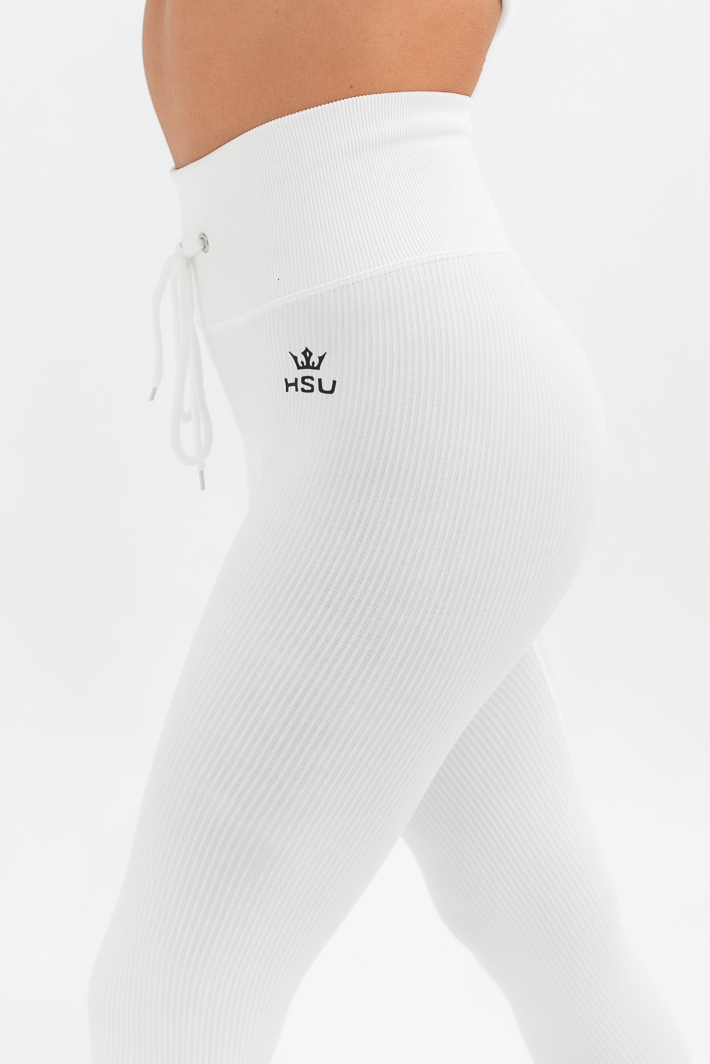 YING & YANG TIGHTS SET x WHITE