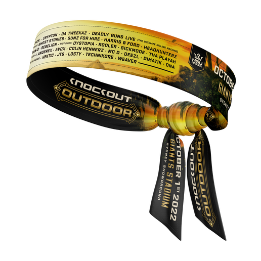 Knockout 2022 Headband x Orange