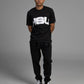TRIBAL LOGO TEE - METALLIC