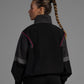 ANORAK JACKET - BLACK & PINK