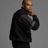 Anorak Jacket - Black & Pink