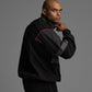 ANORAK JACKET - BLACK & PINK