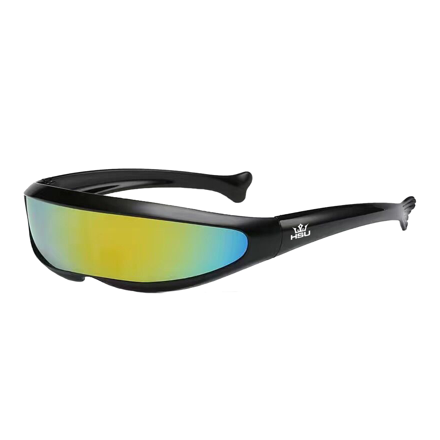 HSU Sunglasses V4 x Black Mirror Reflective Lens