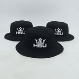 HSU Bucket Hat Drawstring - Black