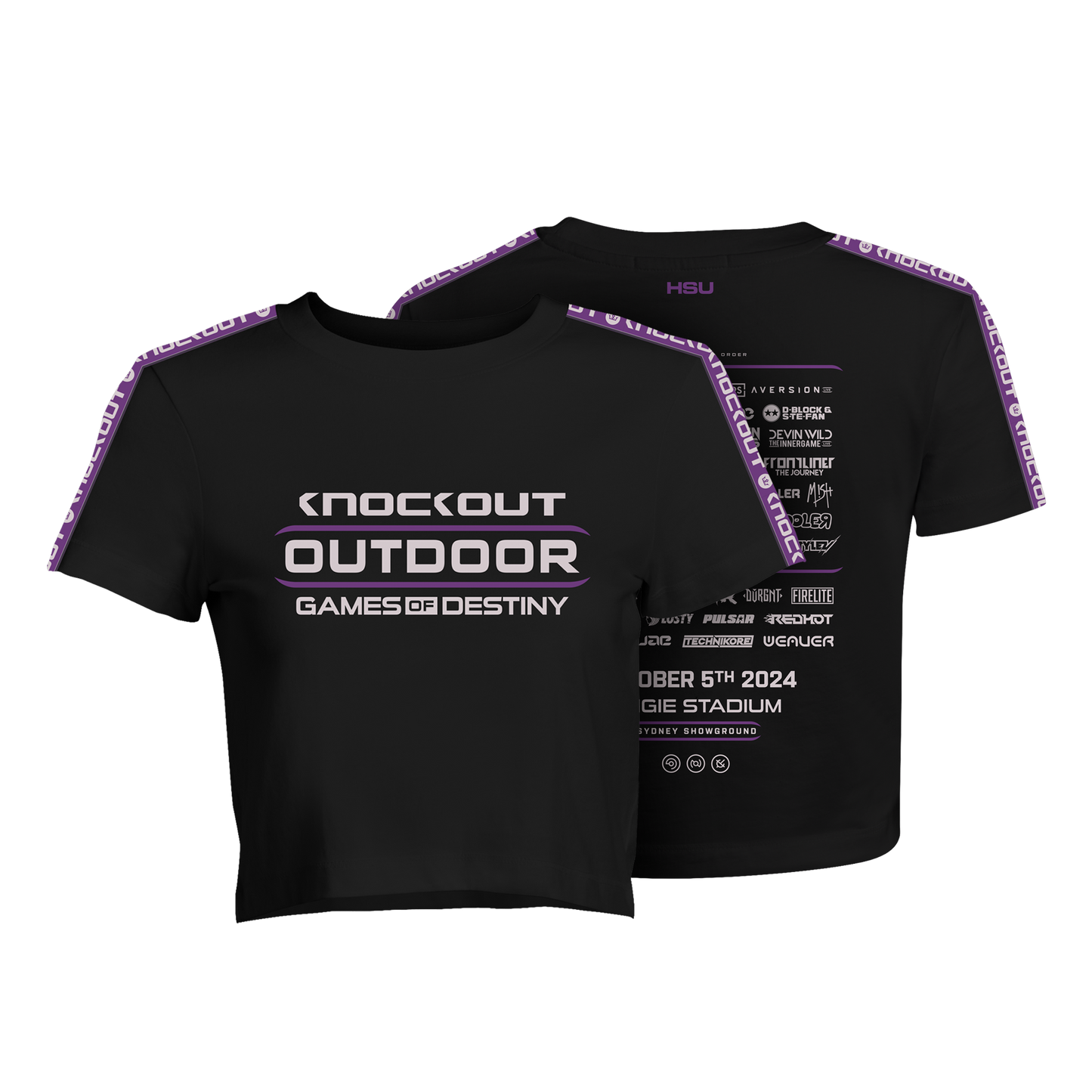 Knockout Outdoor 2024 Cropped Tee