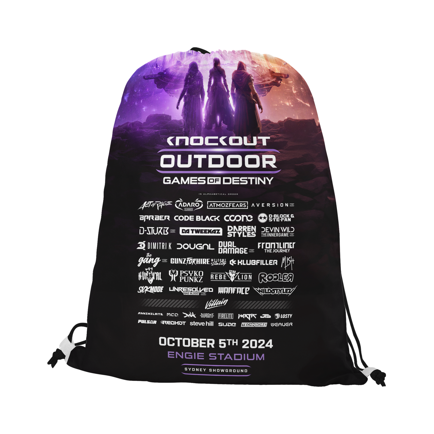 Knockout Outdoor 2024 Drawstring Bag