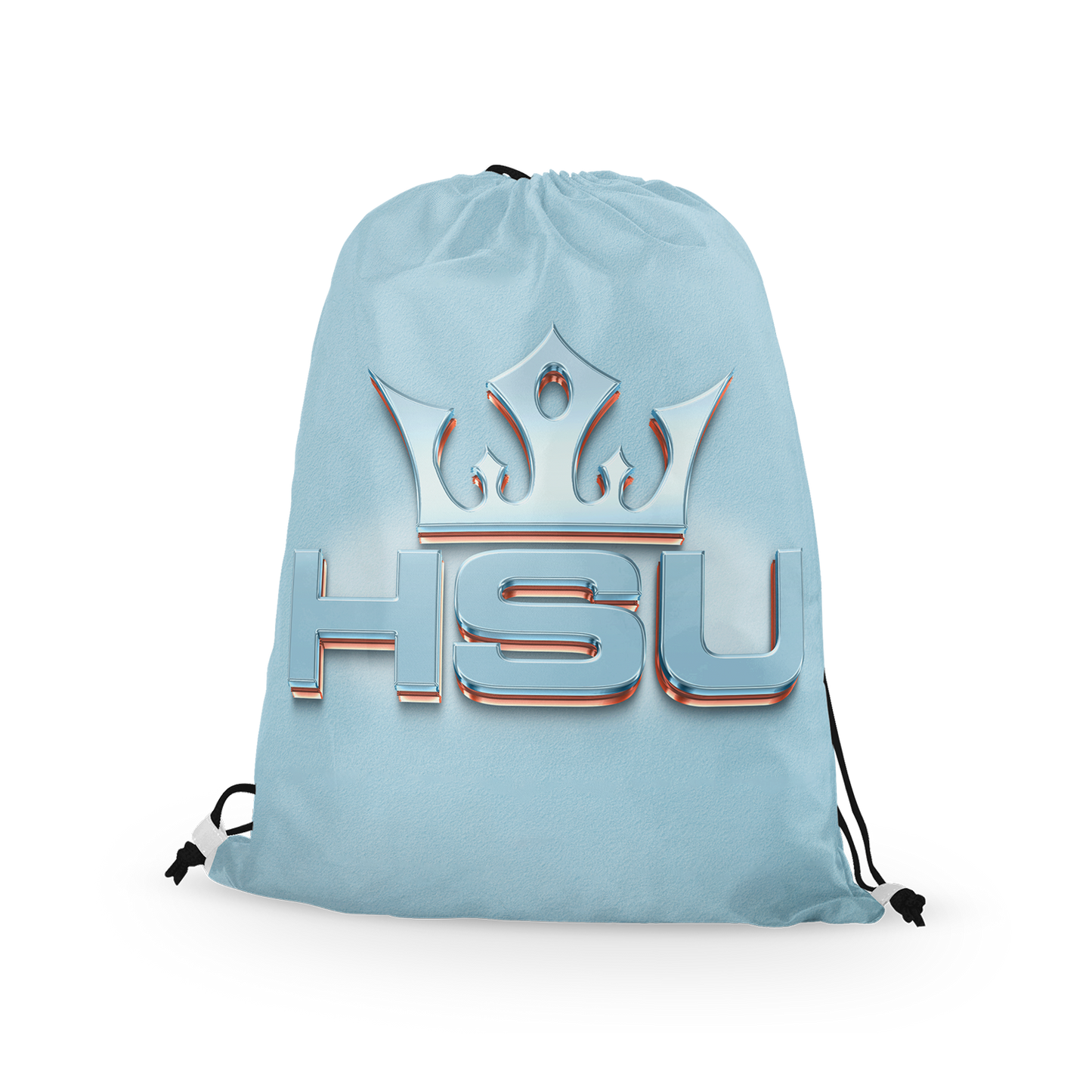 HSU Drawstring Bag Crown Logo x Blue