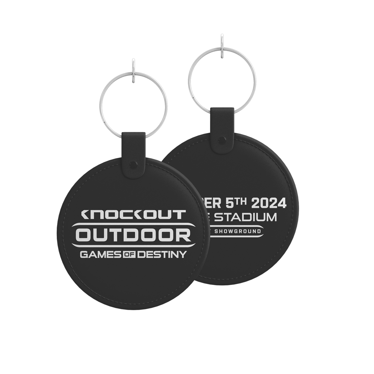 Knockout Outdoor 2024 Keyring x Leather