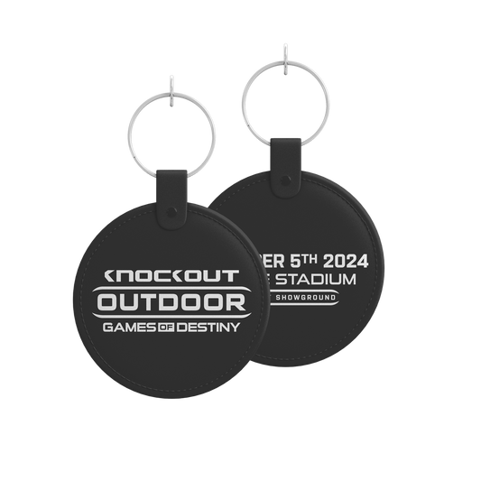 Knockout Outdoor 2024 Keyring x Leather