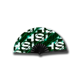 Midnight Mafia 2026 Hand Fan - Neon Grid