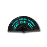Midnight Mafia 2026 Hand Fan - Aussie OI