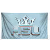 HSU Flag Crown Logo - Light Blue