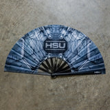 HSU Logo Large Hand Fan - Futuristic