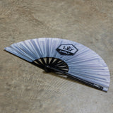 HSU Logo Large Hand Fan - White