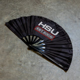 HSU Large Hand Fan - Est 2009 Black