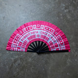 Midnight Mafia 2025 Hand Fan - Pink