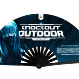 Knockout Outdoor 2026 Hand Fan v2 Line Up - Blue