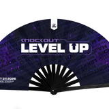 Knockout Outdoor 2026 Hand Fan v5 Level Up - Purple