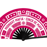 MIDNIGHT MAFIA 2025 HAND FAN - PINK