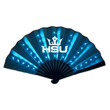 HSU Large Led Hand Fan - Blue