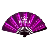 HSU Large Led Hand Fan - Pink