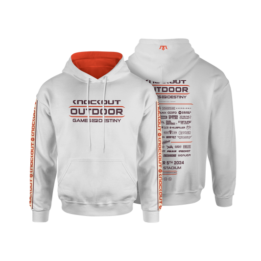 Knockout Outdoor 2024 Hoodie White