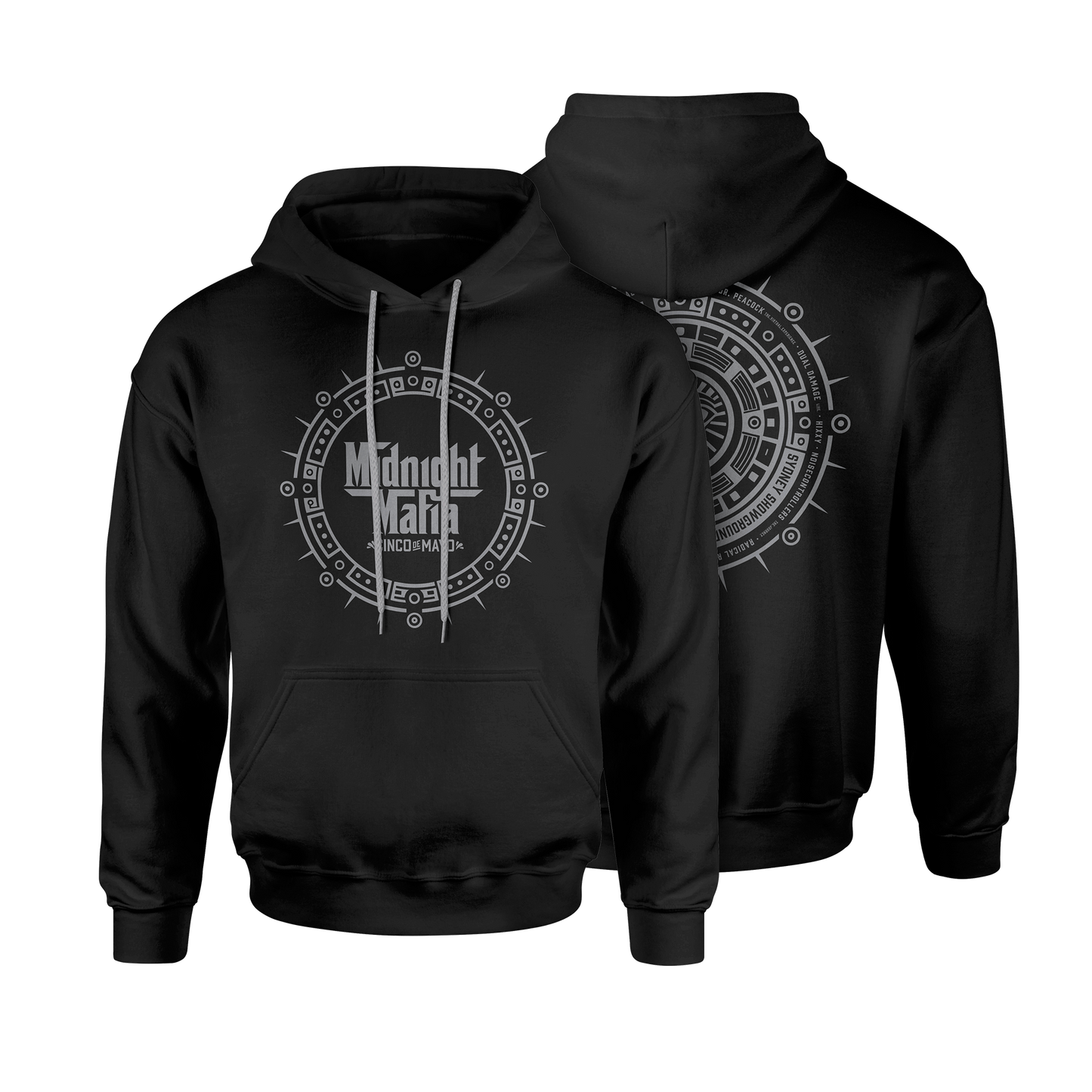 MIDNIGHT MAFIA 2025 HOODIE - BLACK