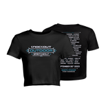 Knockout Outdoor 2023 Cropped Tee - Line Up